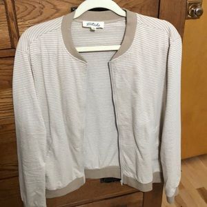 Zip up jacket- super soft